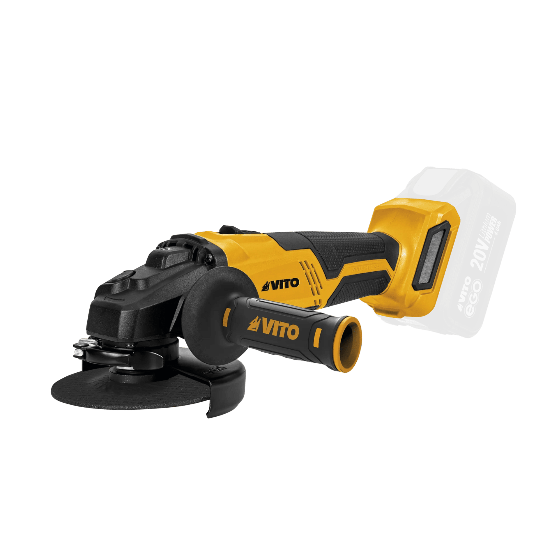 (Pack) Amoladora Brushless VITO EGO 20V – Incluye batería 4Ah, cargador rápido y - 2