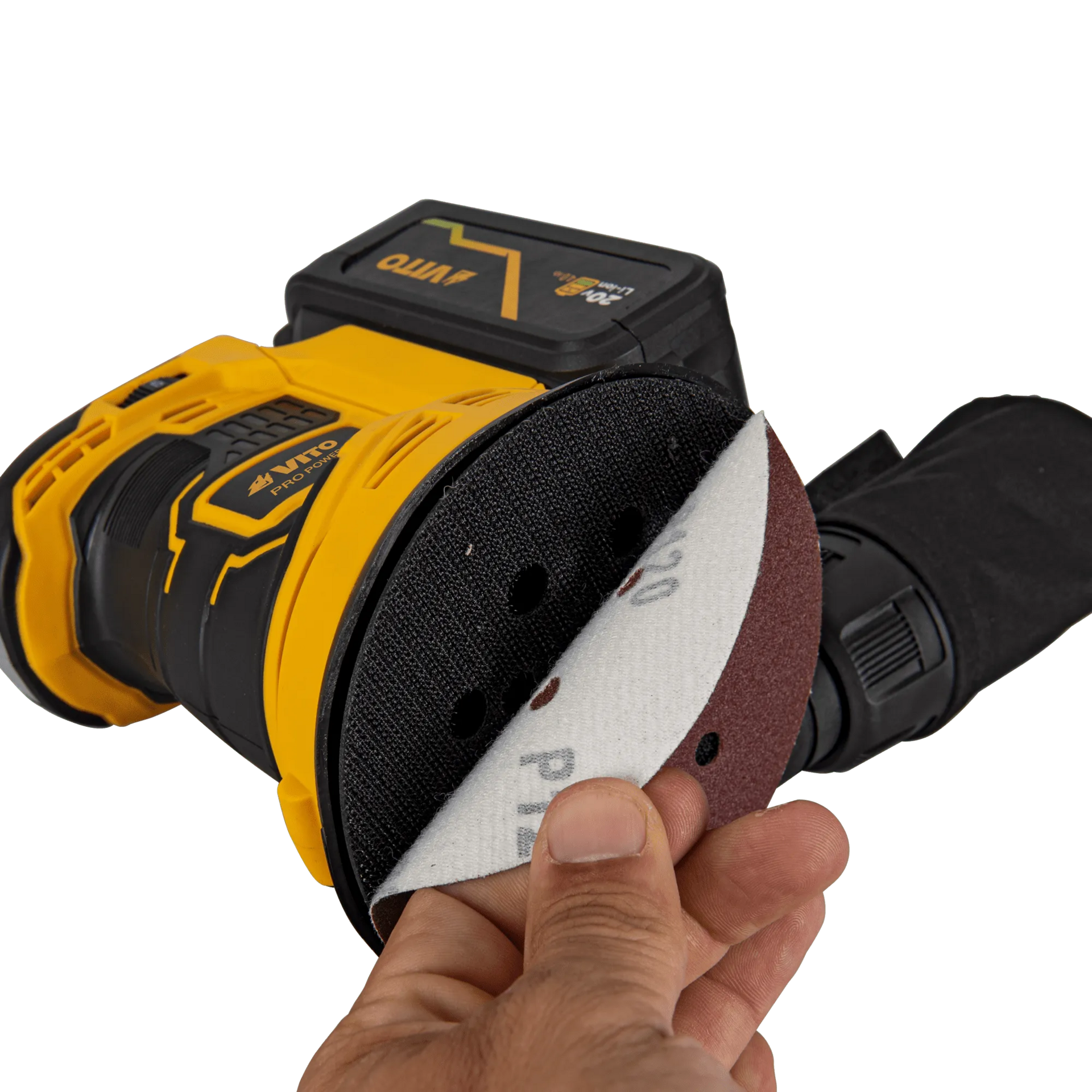 Lijadora Orbital sin cable 20V - 5