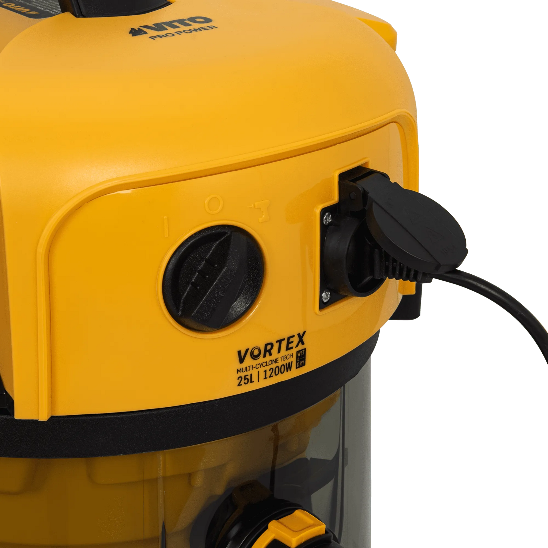 ASPIRADOR DE YESO 25L - 1200W - 5