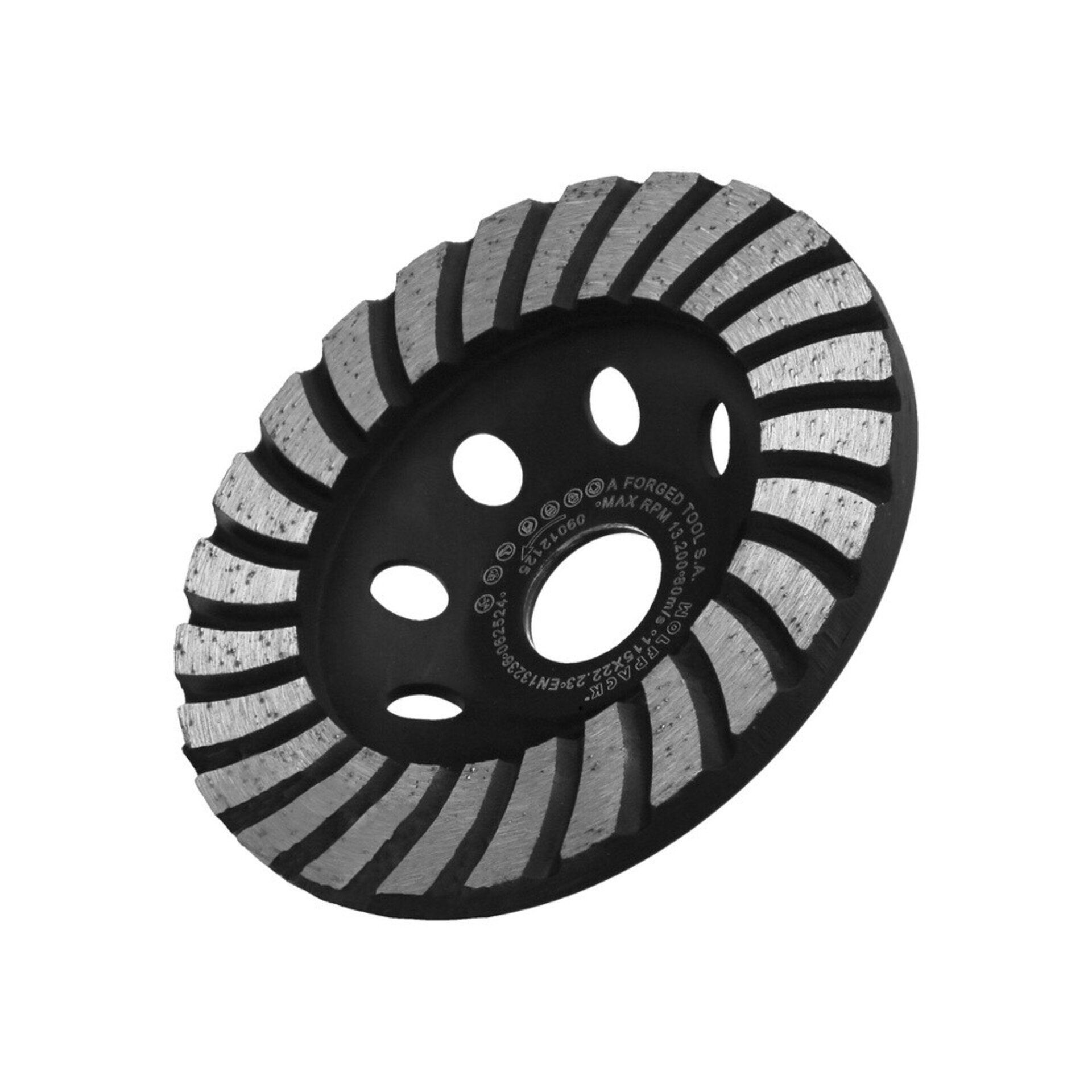 Disco Diamante 115mm Para desbaste segmentado turbo - 2