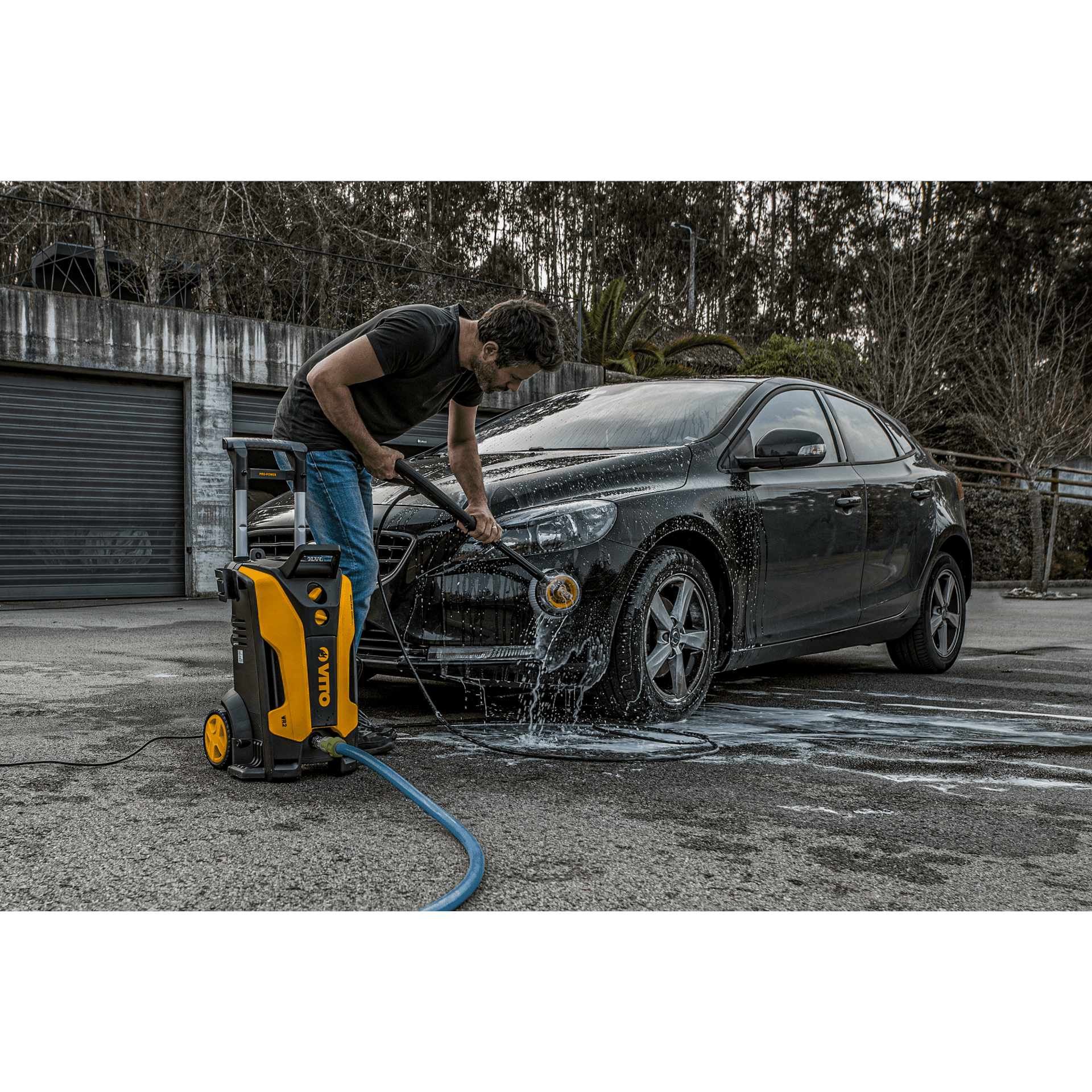 Hidrolimpiadora VITO WR2 130 BAR – Motor de inducción, 1800W, manguera 5 m - 7