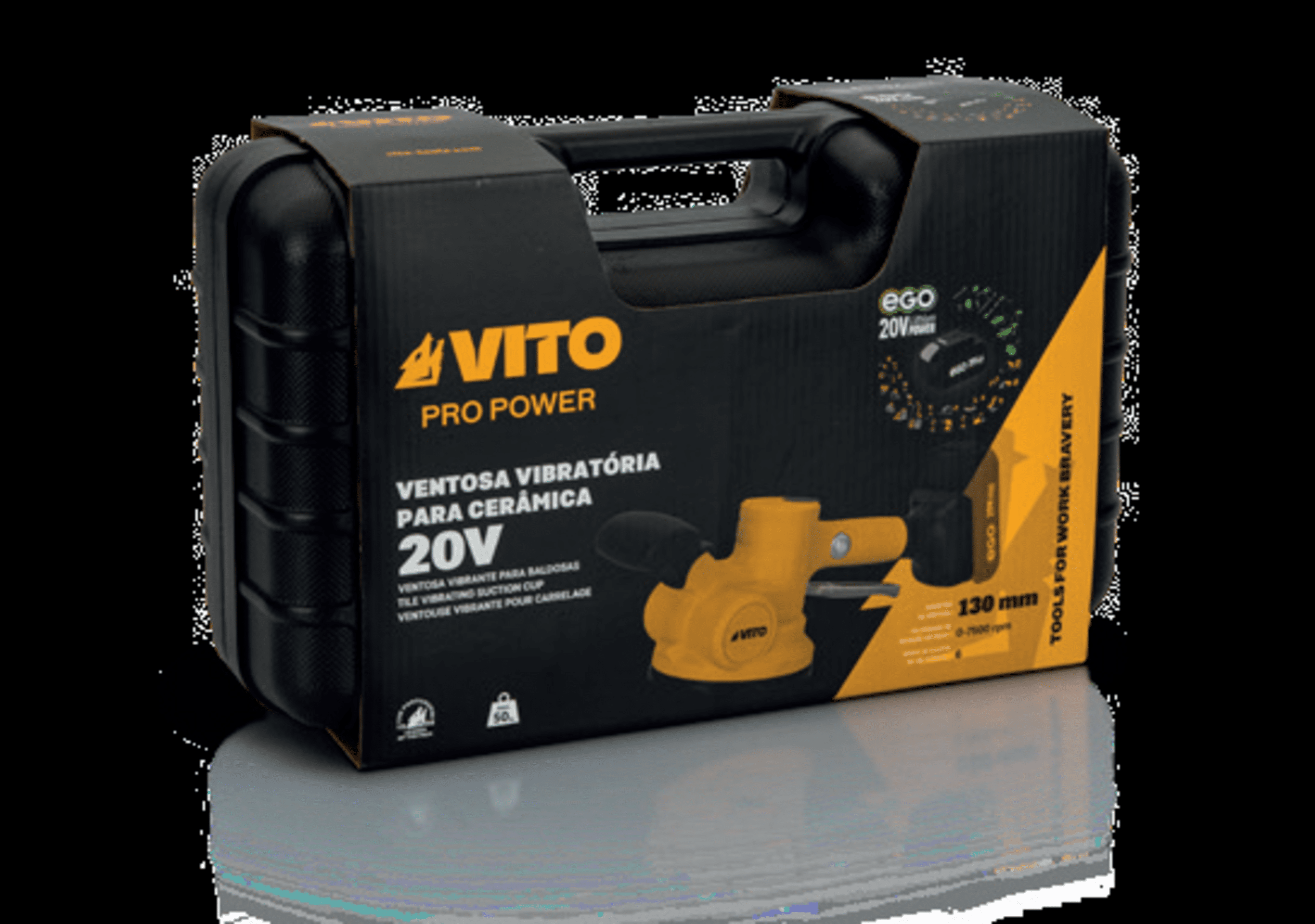 VENTOSA VIBRATORIA PARA CERÁMICA 20V-130MM - 5