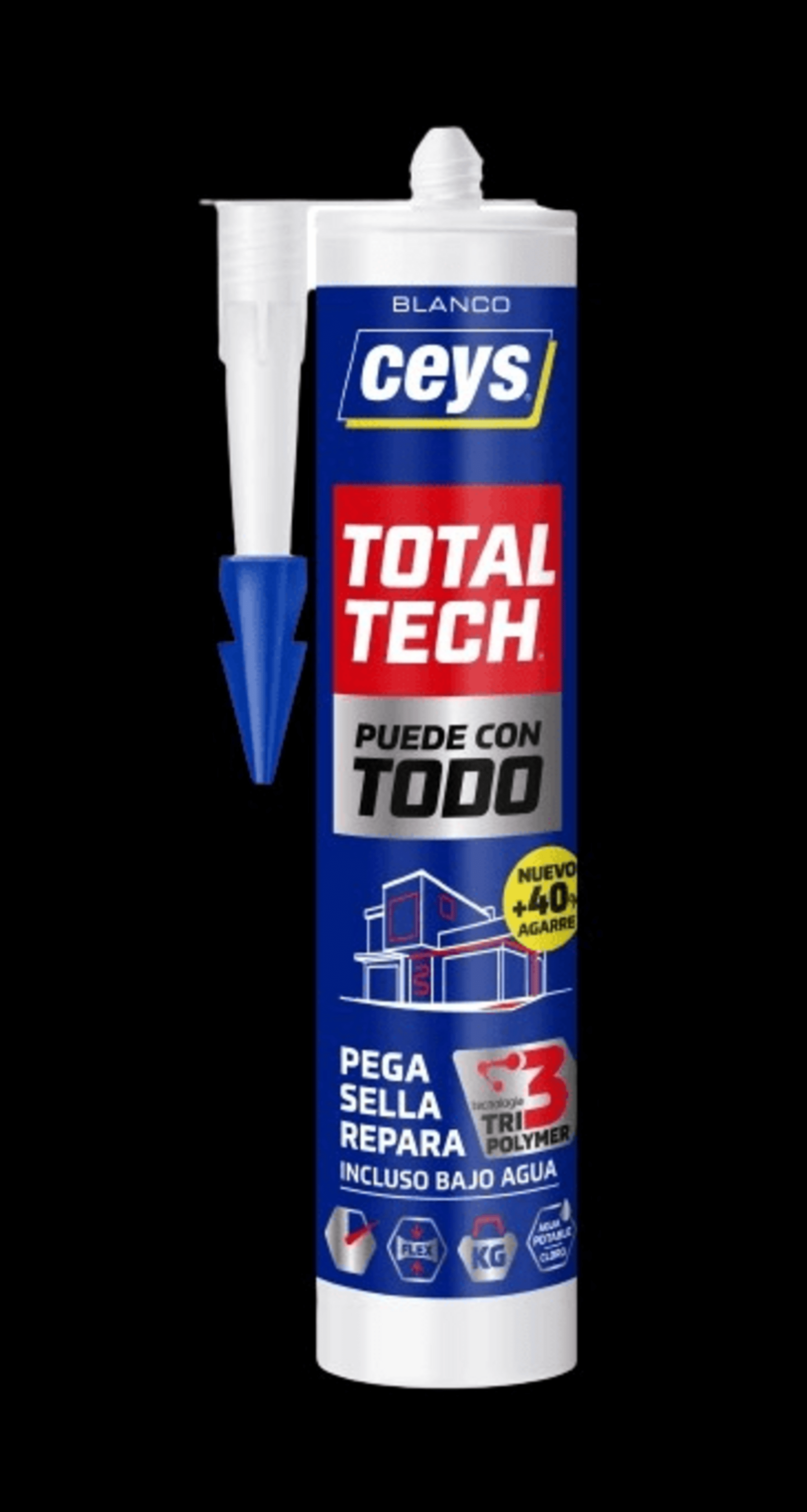 CEYS TOTAL TECH CARTUCHO 290ml - 8