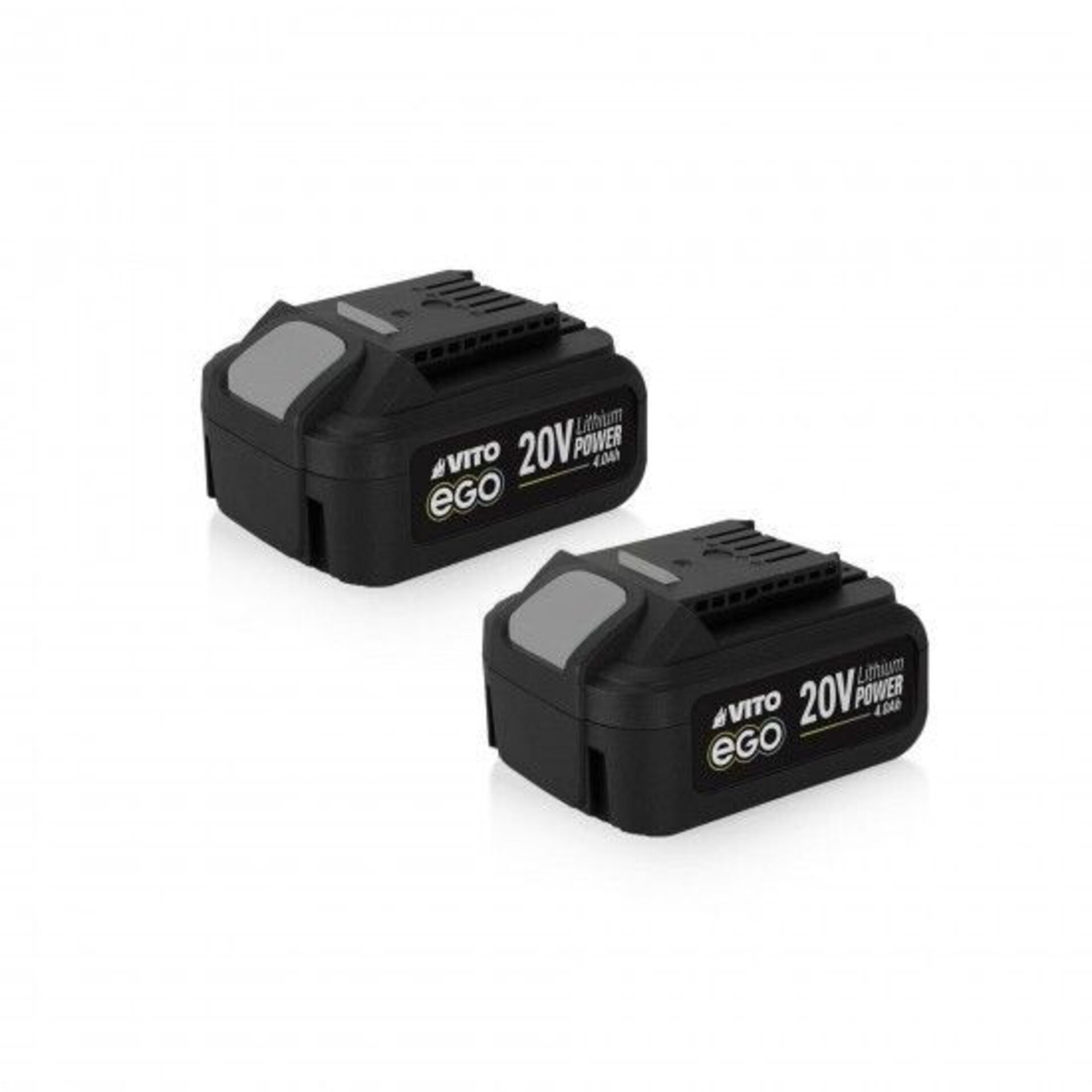 Pack VITO EGO PRO – Taladro + Amoladora 125mm + 2 baterías 4Ah + Cargador doble - 5