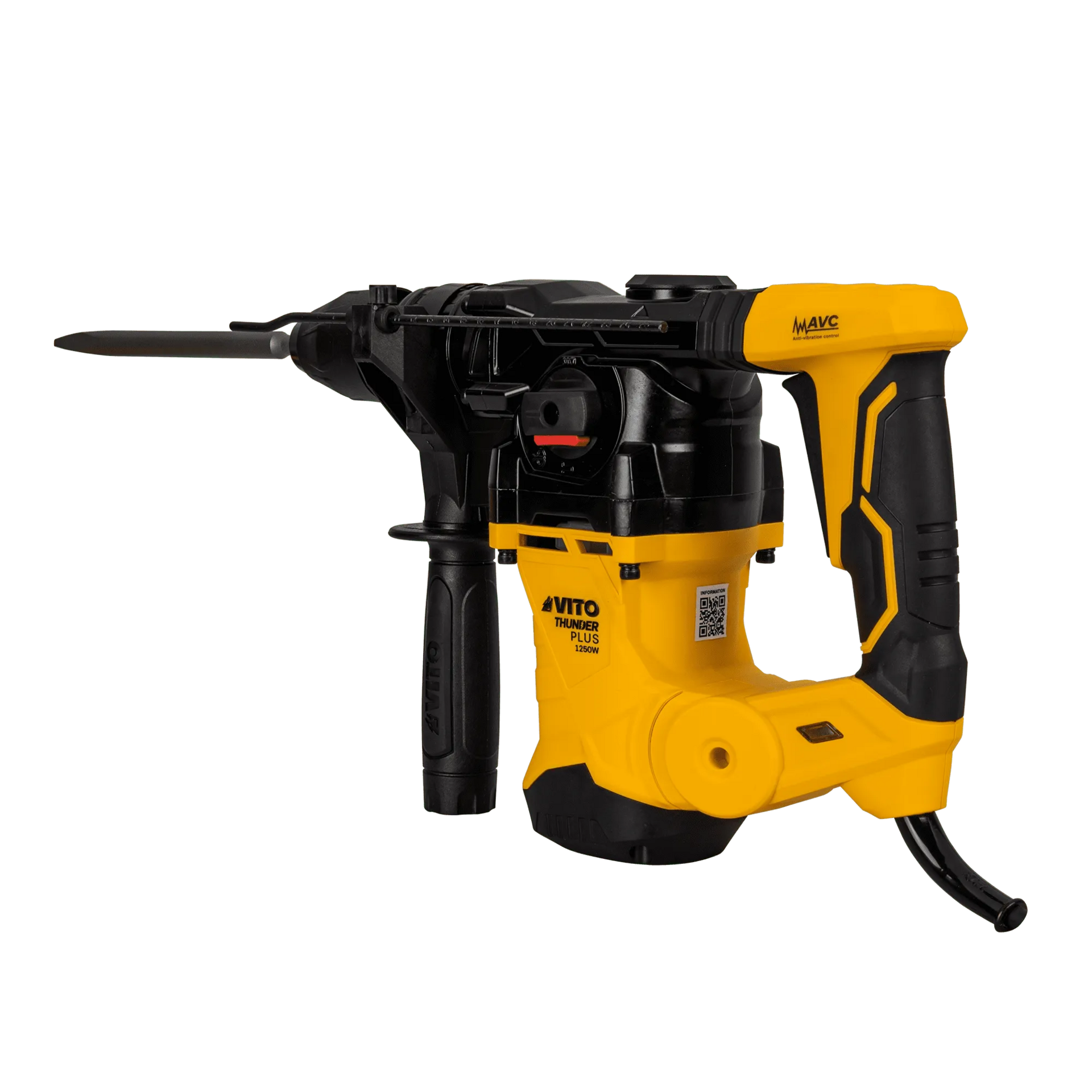 TALADRO PERCUTOR DE DEMOLICIÓN 1250W SDS PLUS - 8