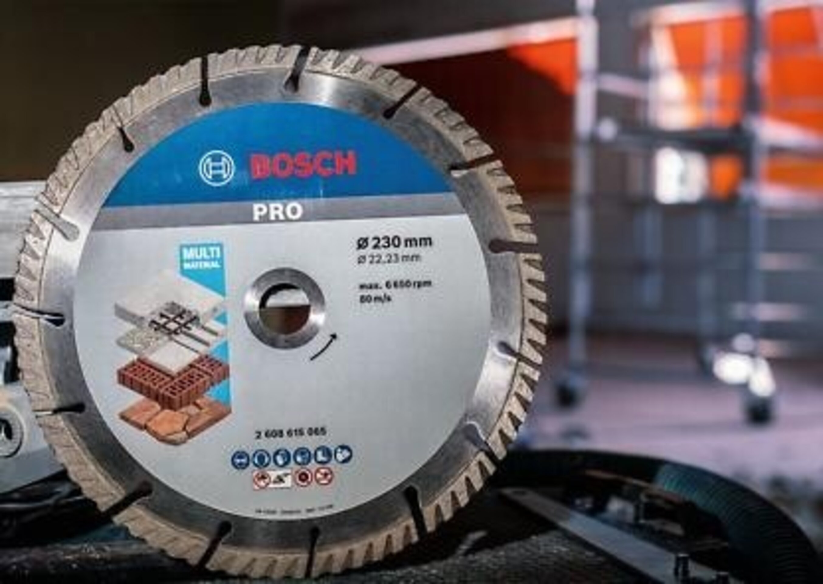 Disco de corte con diamante PRO Multi Material, 230 x 22,23 mm - 3