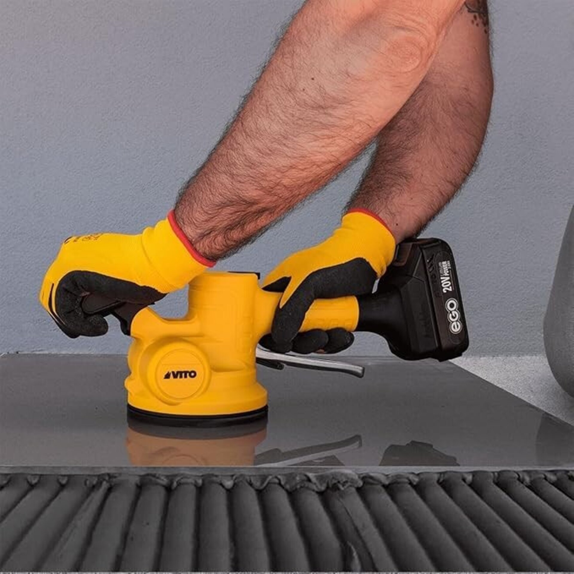 VENTOSA VIBRATORIA PARA CERÁMICA 20V-130MM - 4