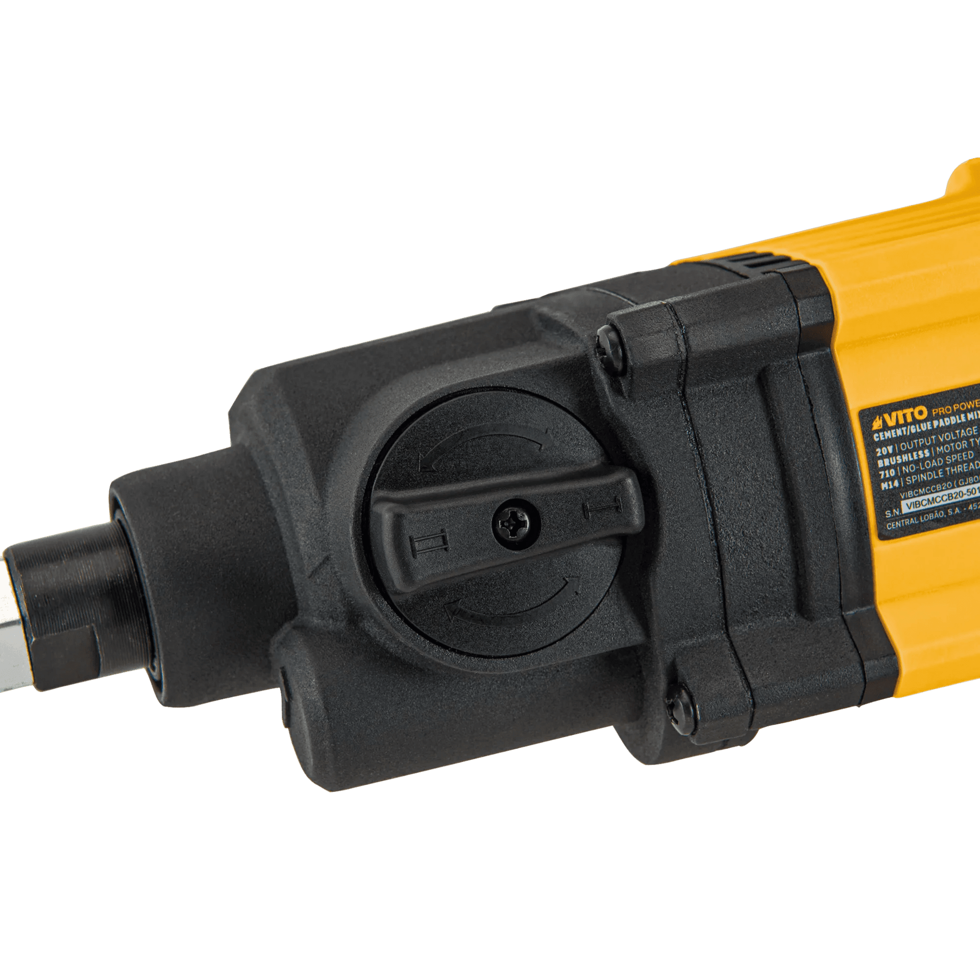 MEZCLADORA CEMENTO COLA BRUSHLESS 20V - 2