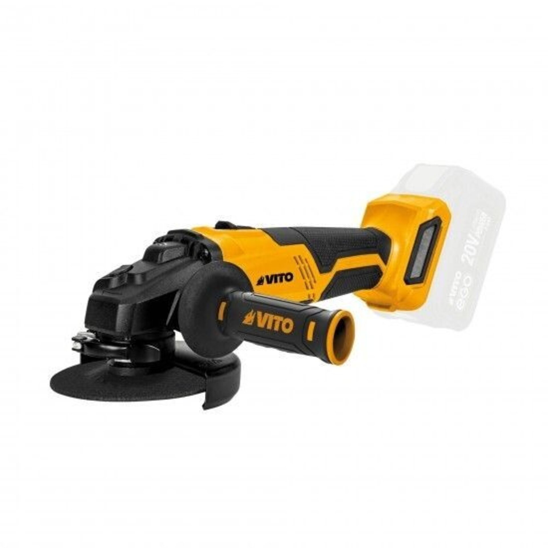 Pack VITO EGO PRO – Taladro + Amoladora 125mm + 2 baterías 4Ah + Cargador doble - 3