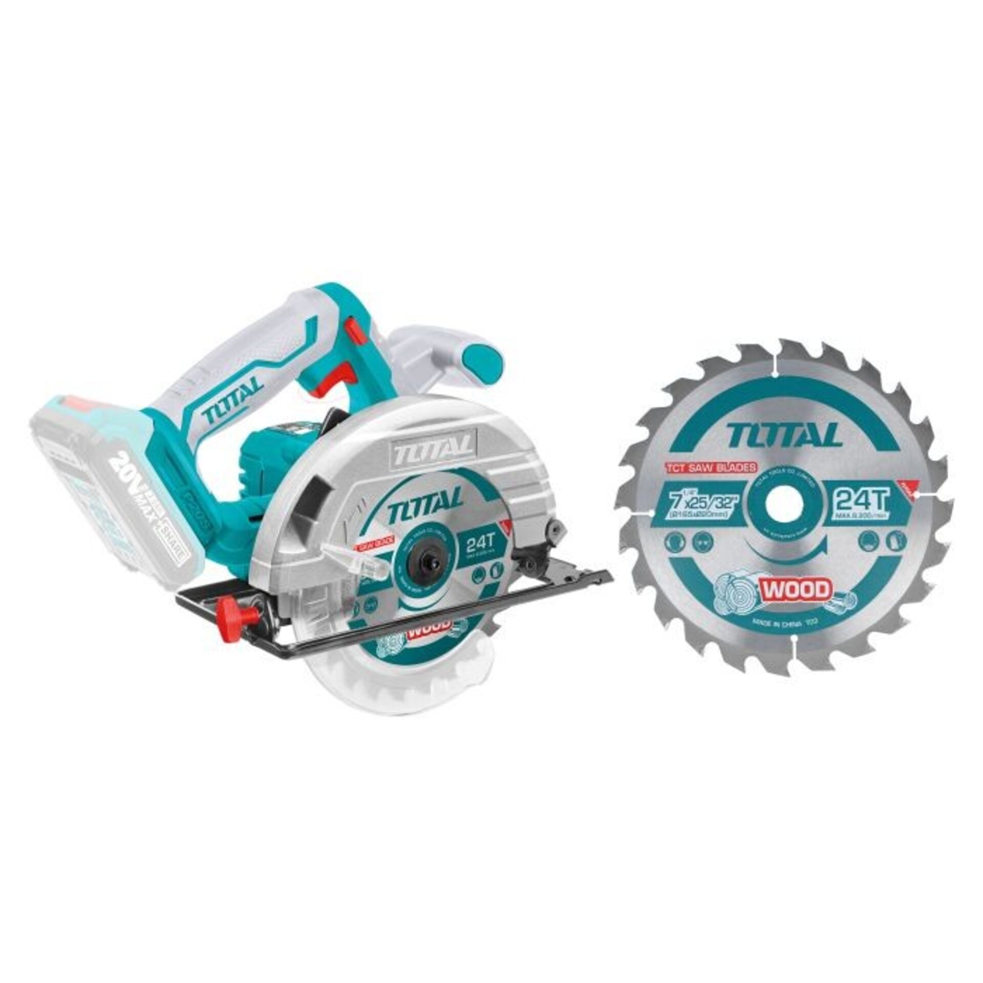 SIERRA CIRCULAR A BATERÍA 20V - 6
